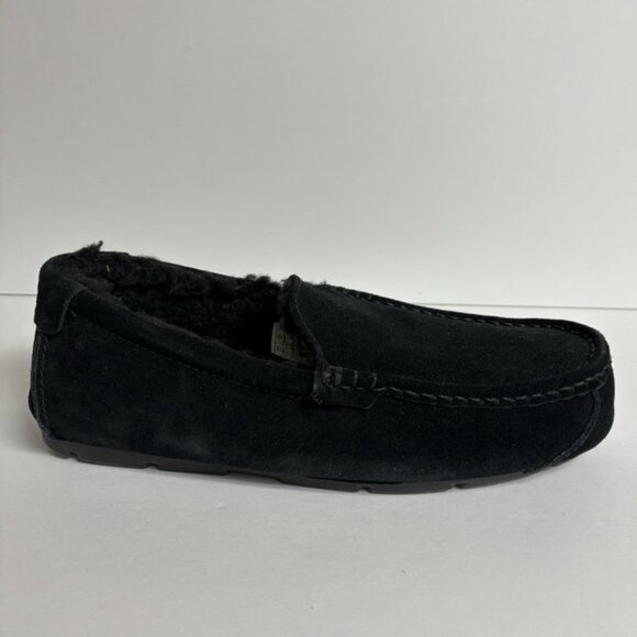 Koolaburra Men’s Tipton Black Suede Slippers, Size 9 M main image 7